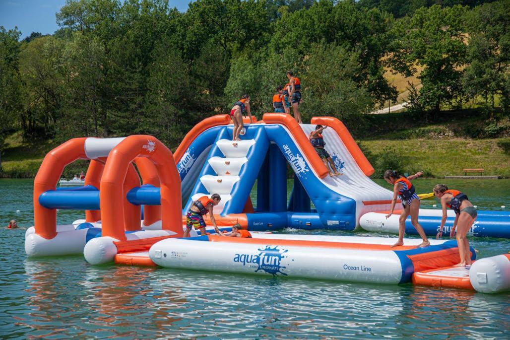 Camping Les Lacs D'Armagnac Bretagne-d'Armagnac Bagian luar foto