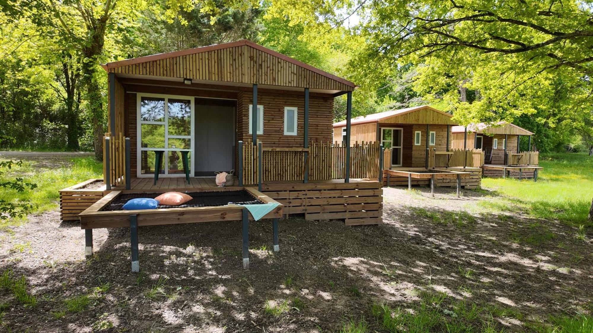 Camping Les Lacs D'Armagnac Bretagne-d'Armagnac Bagian luar foto